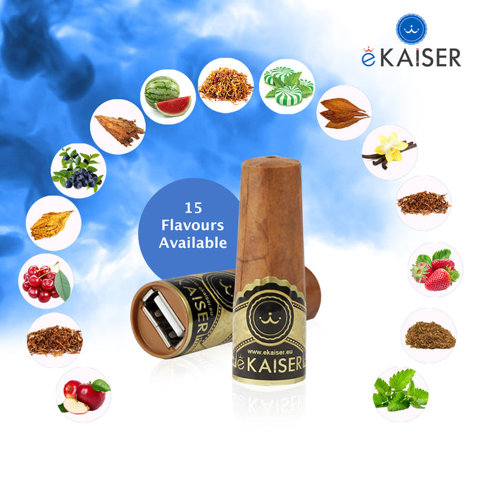 eKaiser e-Cigar - Classic e-Cigarette 0mg x 2 Pack | Cigee