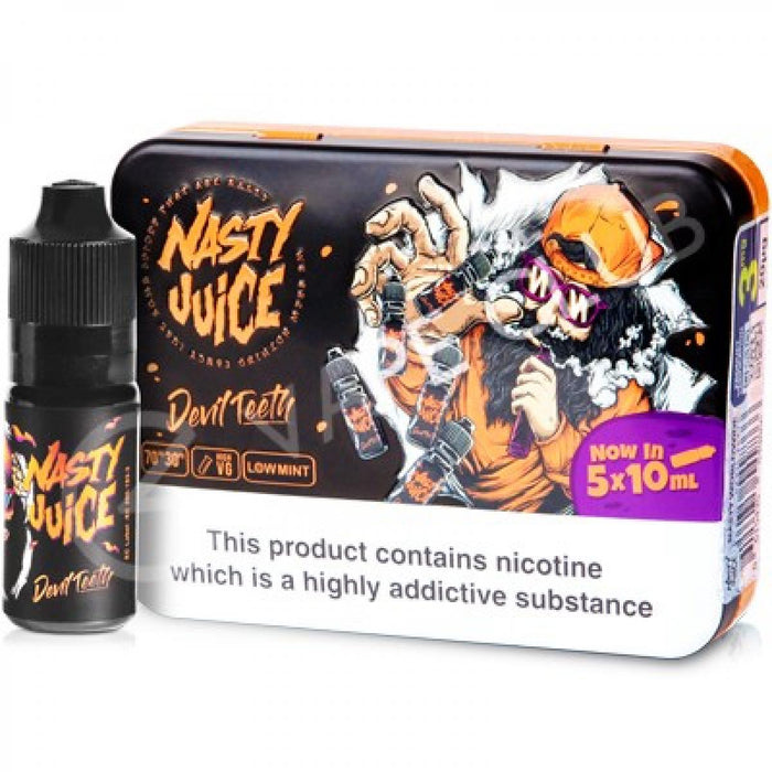 Nasty Juice - Devil Teeth E-Liquid - 0mg - 10ml