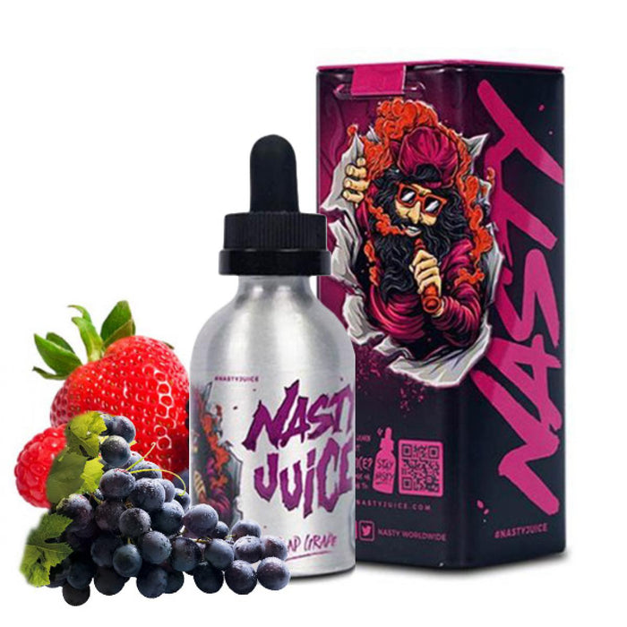 Nasty Juice - Asap Grape E-Liquid - 0mg - 10ml